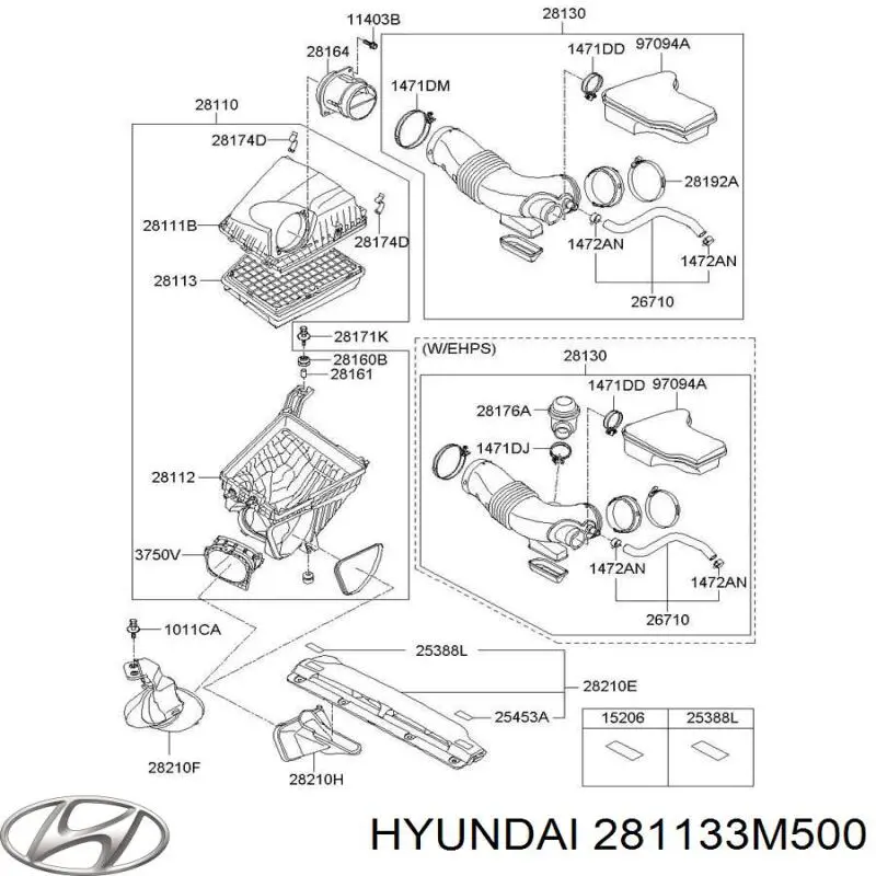 281133M500 Hyundai/Kia 