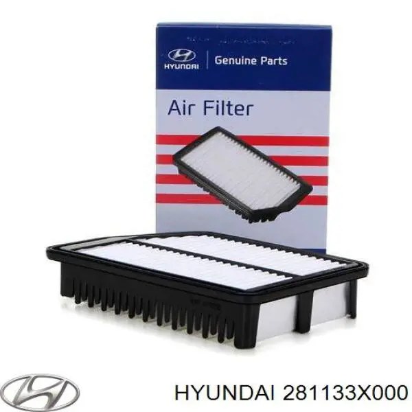 Купить 281133X000 Hyundai/Kia Автомобильный фильтр воздуха