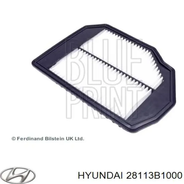 28113B1000 Hyundai/Kia Воздушный фильтр двигателя