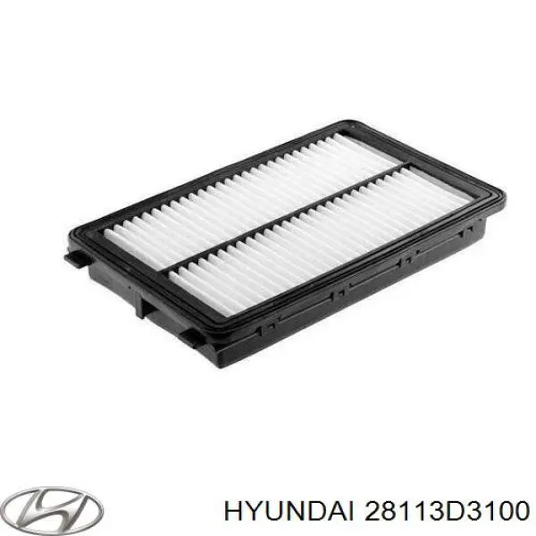 Элемент воздушного фильтра Hyundai/Kia 28113D3100 цена, от 11.87 USD