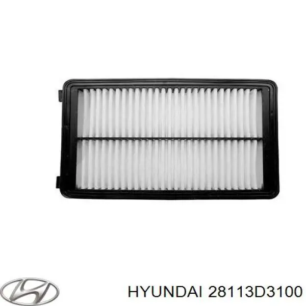 Воздушный фильтр 28113D3100 Hyundai/Kia