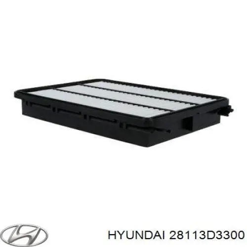 Воздушный фильтр 28113D3300 Hyundai/Kia