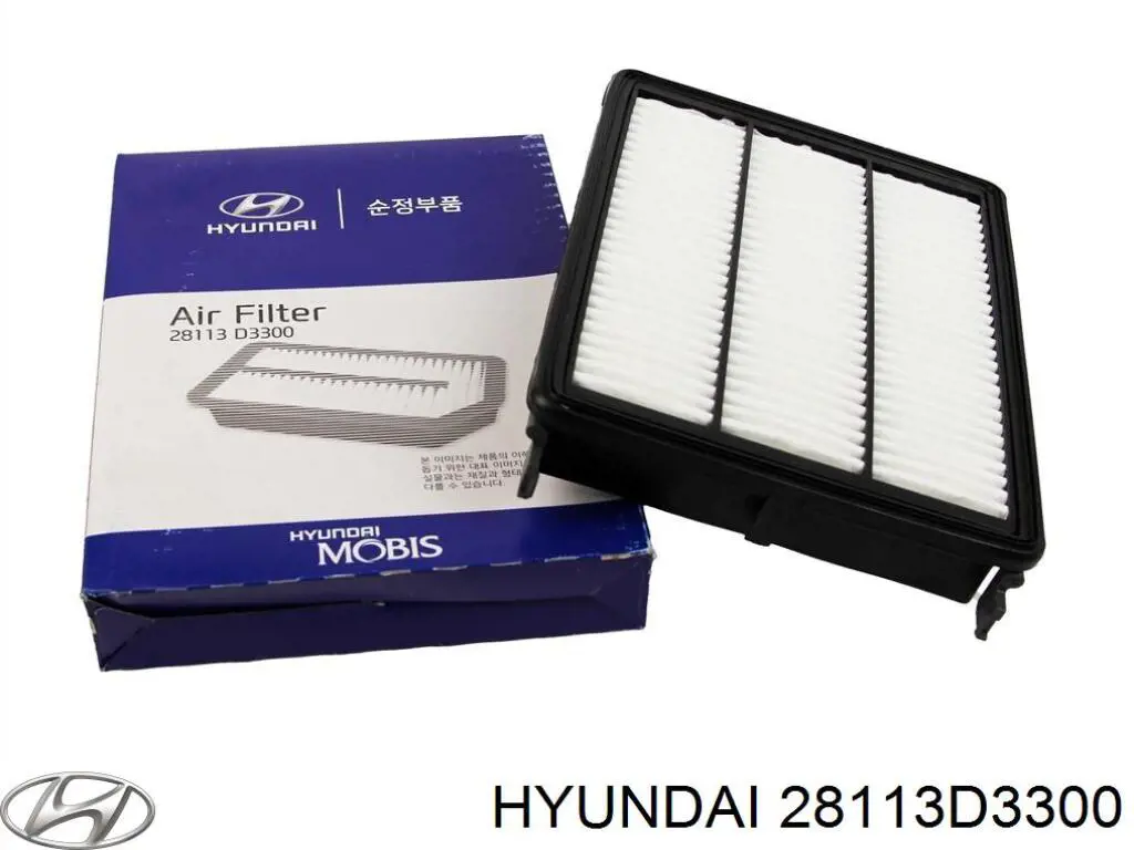 28113D3300 Hyundai/Kia filtro de ar