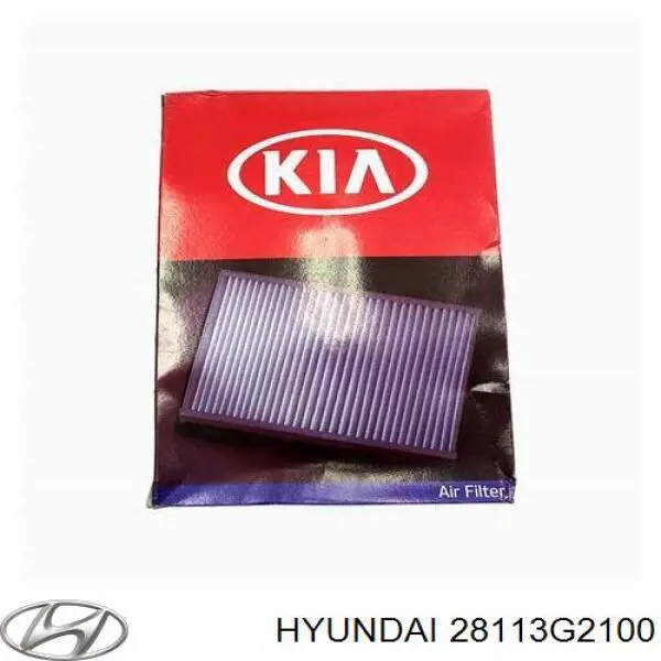 Элемент воздушного фильтра Hyundai/Kia S28113G2100 цена, от 11.60 USD
