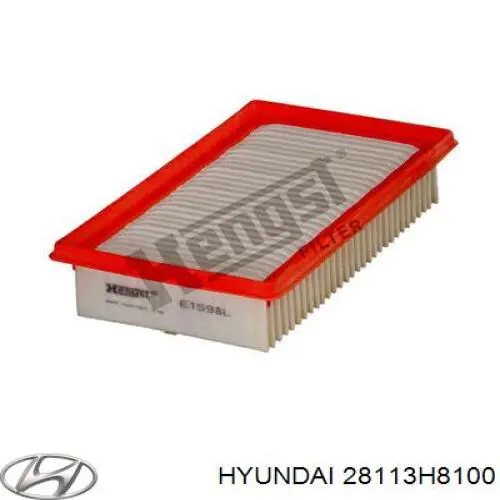 Filtro de ar Hyundai/Kia 28113H8100