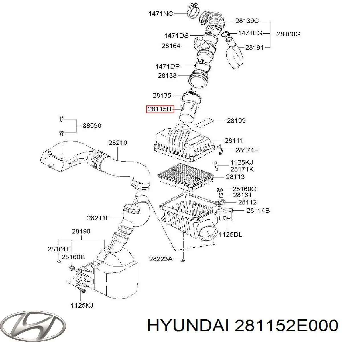 281152E000 Hyundai/Kia 