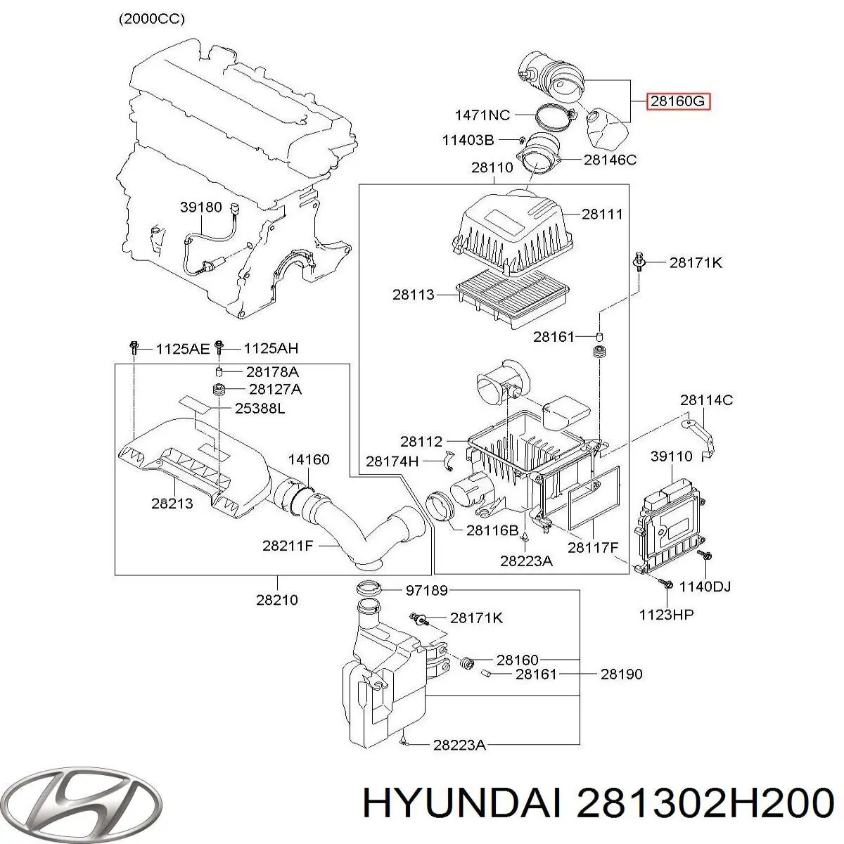  281302H200 Hyundai/Kia