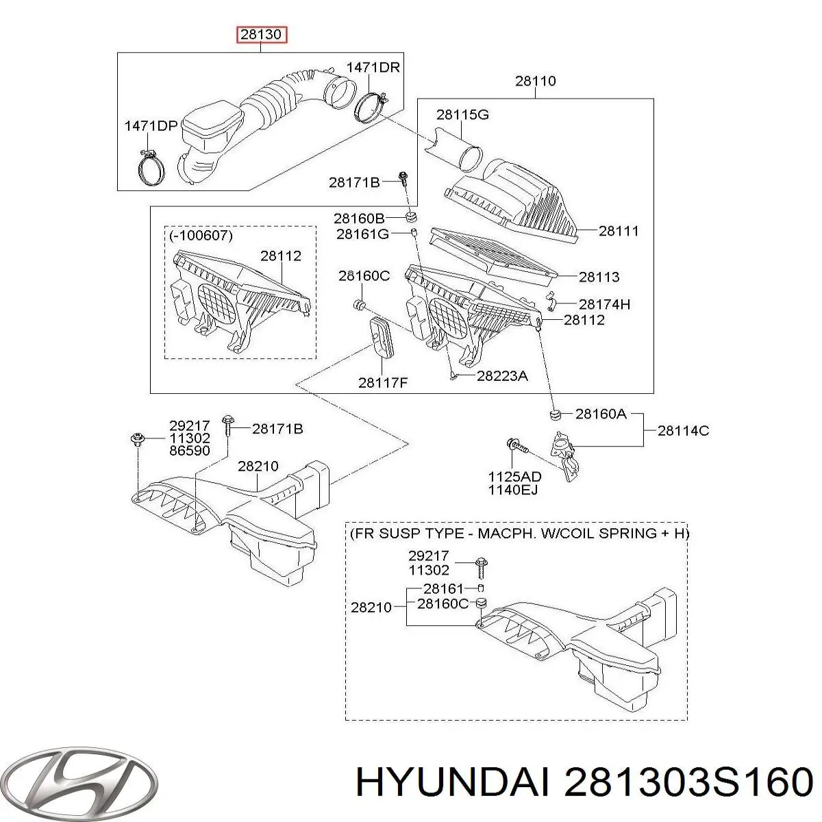 281303S160 Hyundai/Kia 