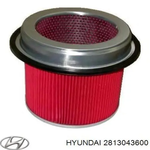 2813043600 Hyundai/Kia воздушный фильтр