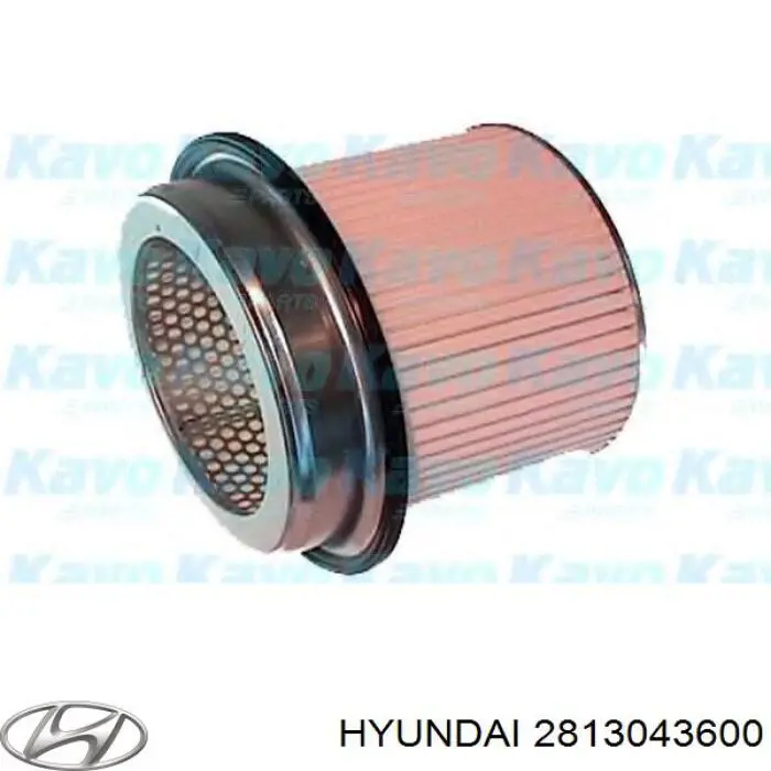 2813043600 Hyundai/Kia Воздушный фильтр двигателя