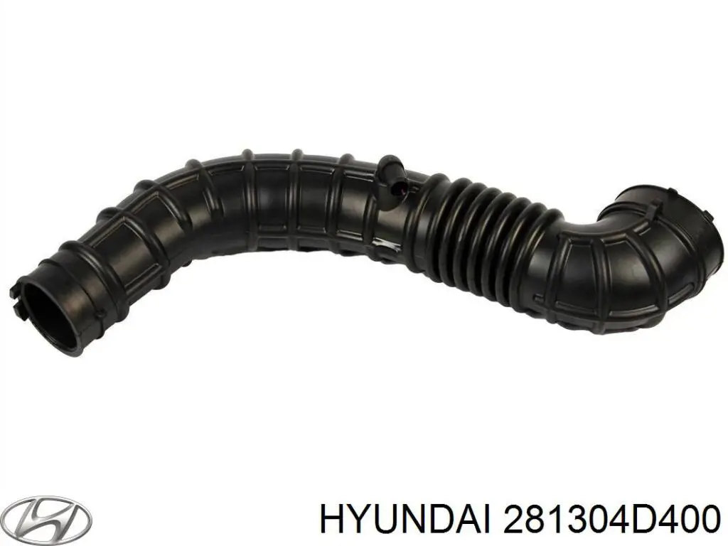 281304D400 HYUNDAI Tubo flexible de aspiración, salida del filtro de aire original y equivalente