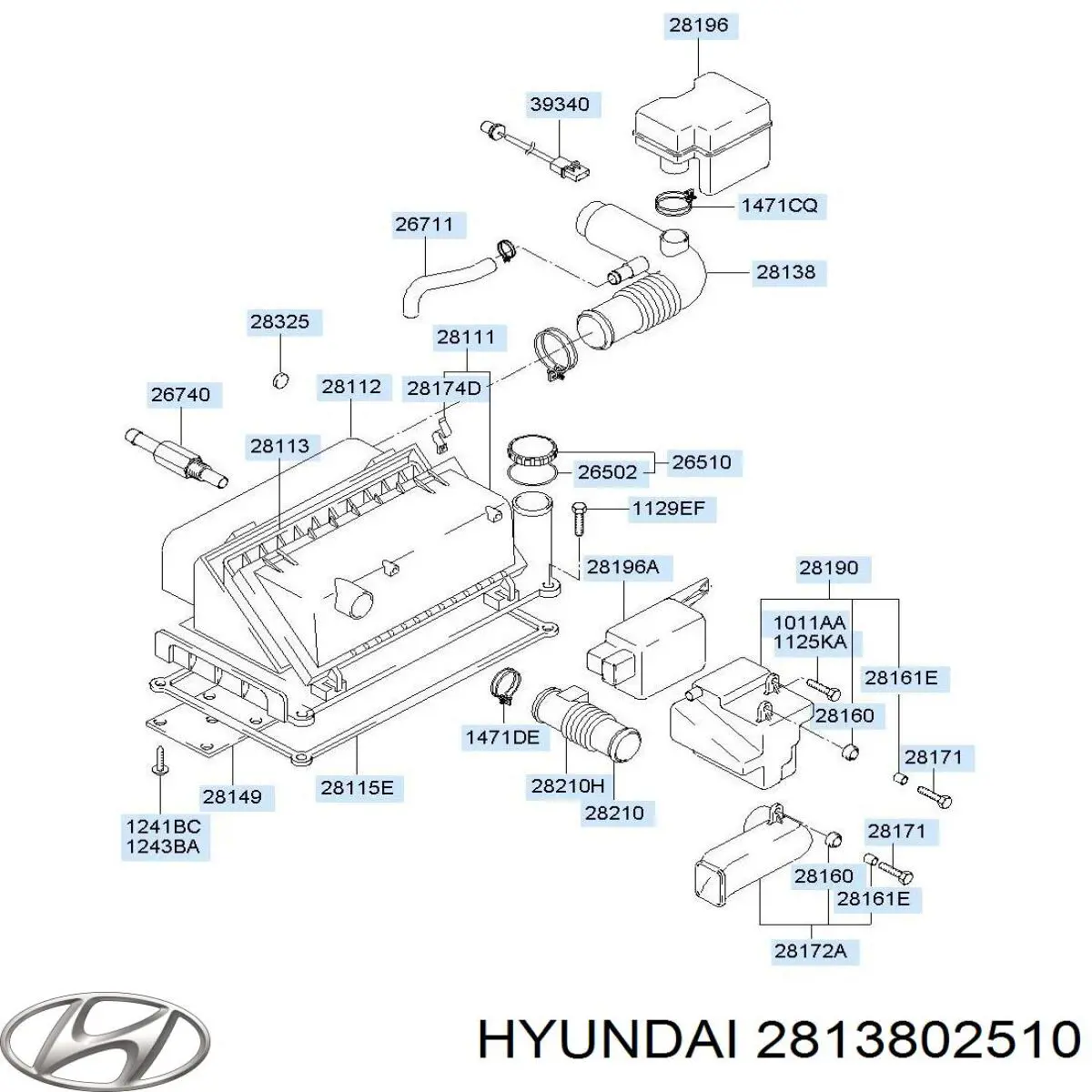  2813802510 Hyundai/Kia