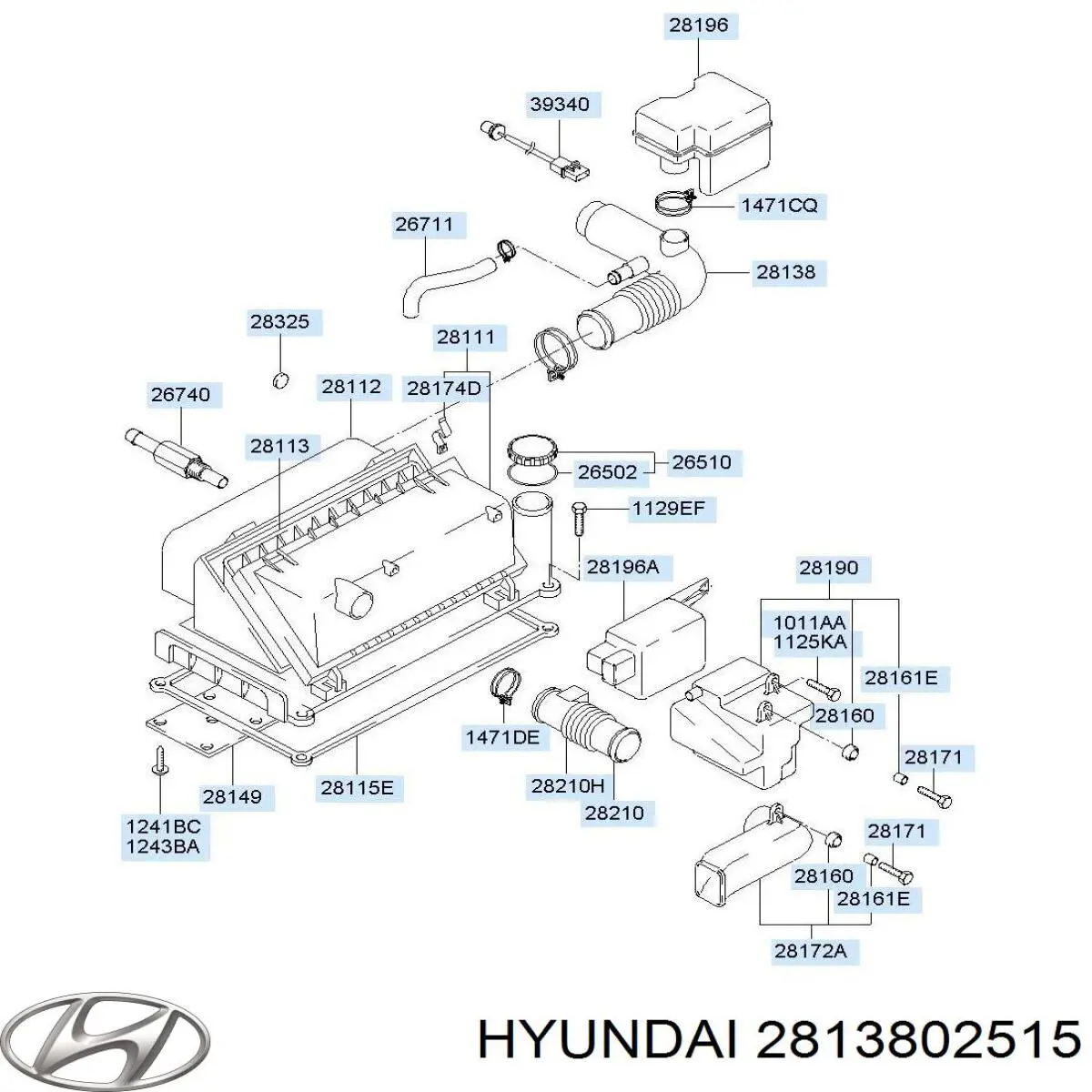  2813802515 Hyundai/Kia