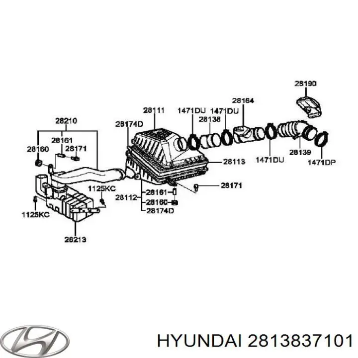  2813837101 Hyundai/Kia