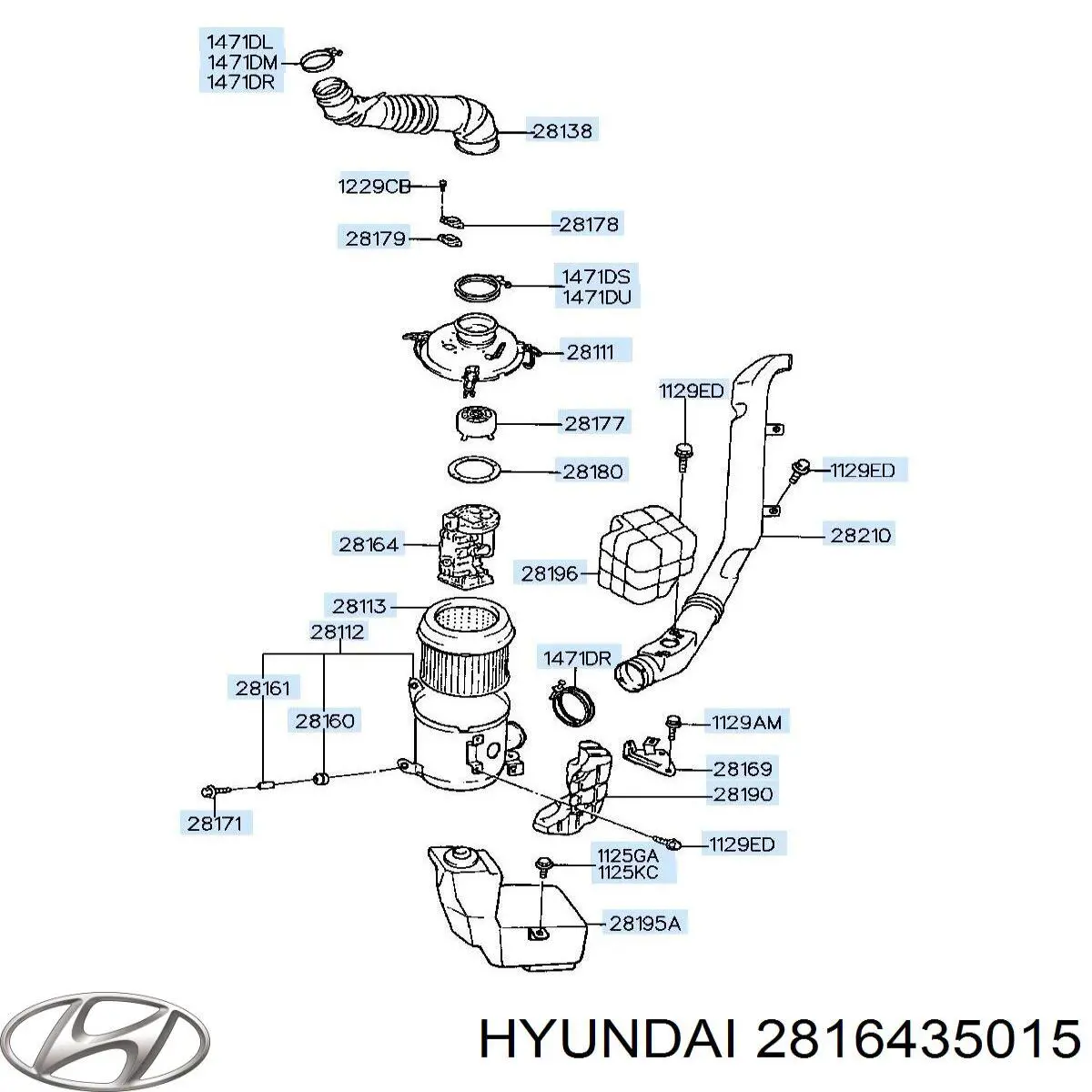  2816435015 Hyundai/Kia