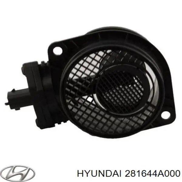 281644A000 Hyundai/Kia sensor de fluxo (consumo de ar, medidor de consumo M.A.F. - (Mass Airflow))
