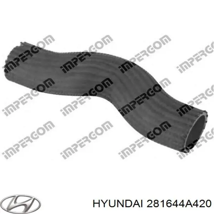 Шланг/патрубок интеркуллера Hyundai/Kia 281644A420 цена, от 8.19 USD