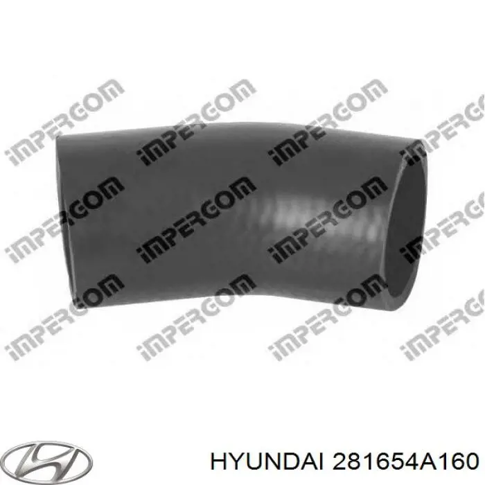 Купить 281654A160 Hyundai/Kia Патрубок интеркулера