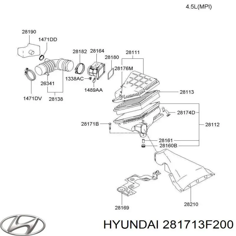  Hyundai/Kia 2817135500 цена, от 1.42 USD