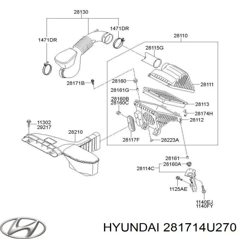  281714U270 Hyundai/Kia