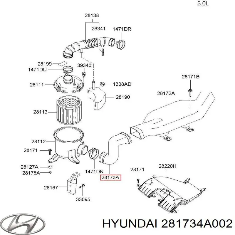  Hyundai/Kia 281734A002 цена, от 9.89 USD