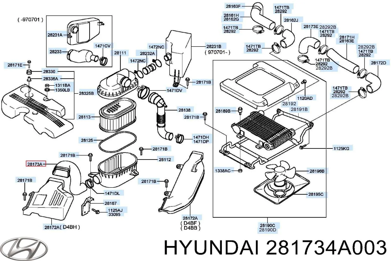 281734A003 Hyundai/Kia 