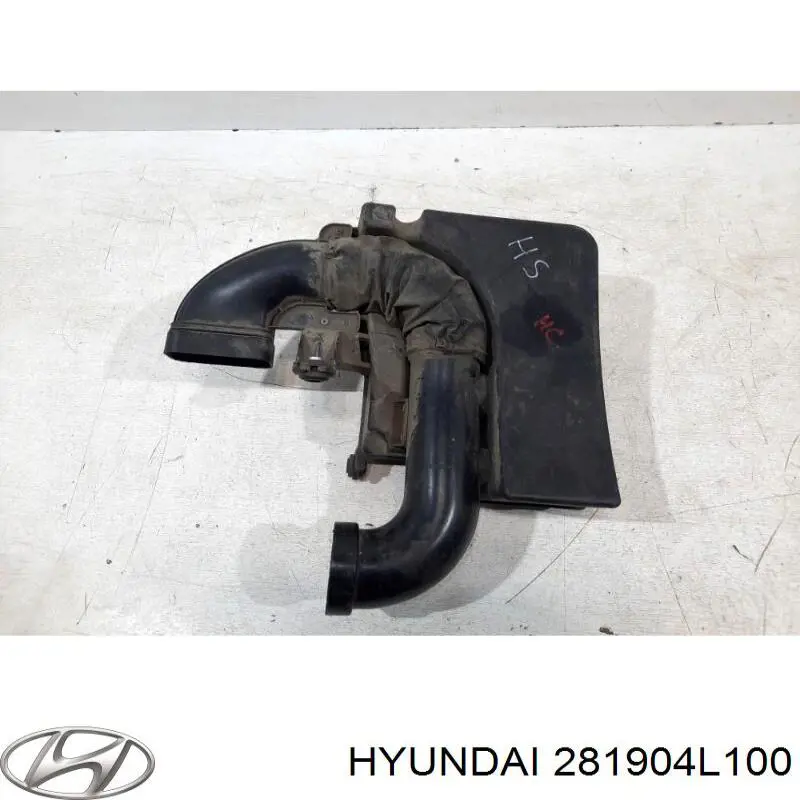 281904L100 Hyundai/Kia Резонатор воздушного фильтра
