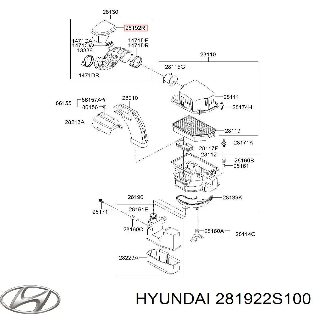 281922S100 Hyundai/Kia 