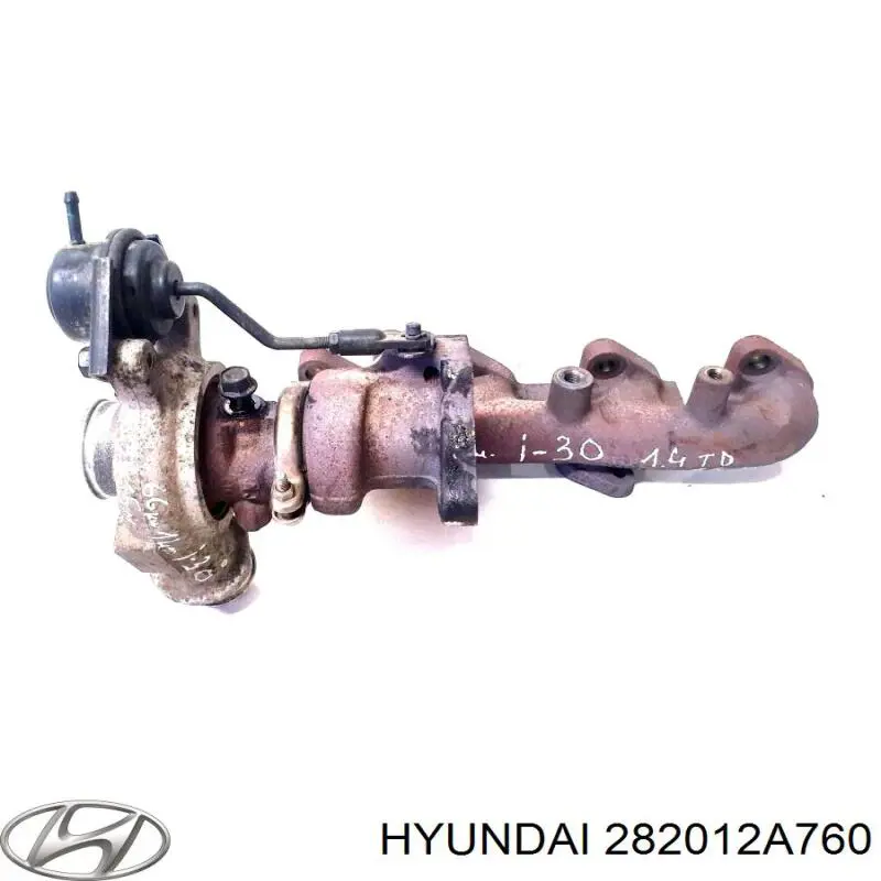 Турбонагнетатель Hyundai/Kia 282012A760 цена, от 182.50 USD