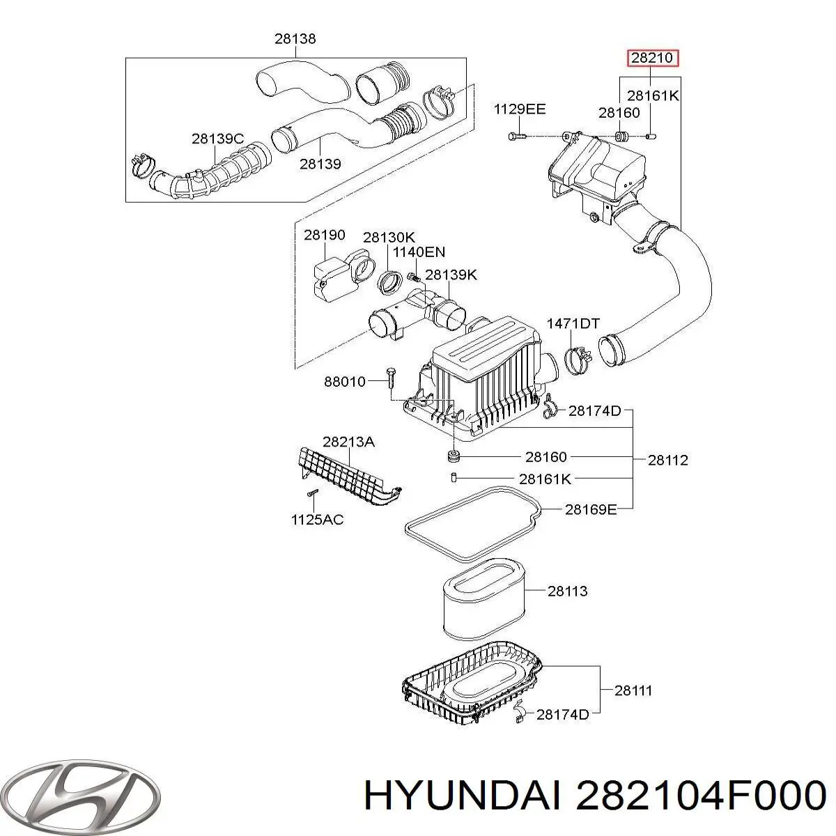 282104F000 Hyundai/Kia 