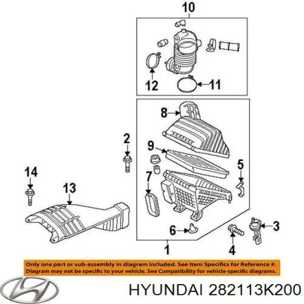 Купить 282113K200 Hyundai/Kia 