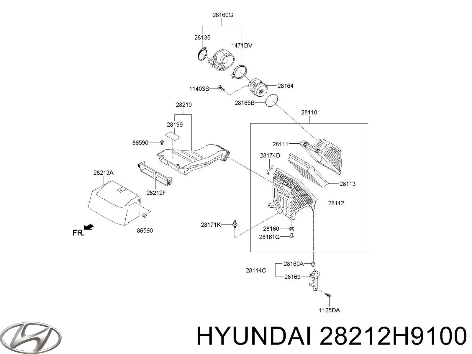  28212H9100 Hyundai/Kia