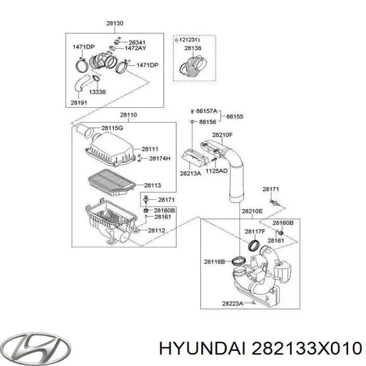 282133X010 Hyundai/Kia 