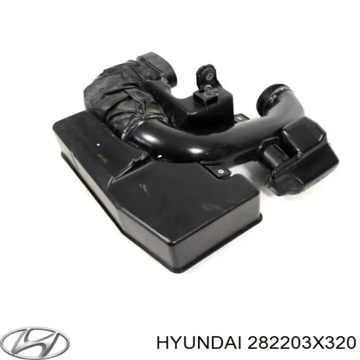Резонатор воздушного фильтра на Hyundai I30 GDH