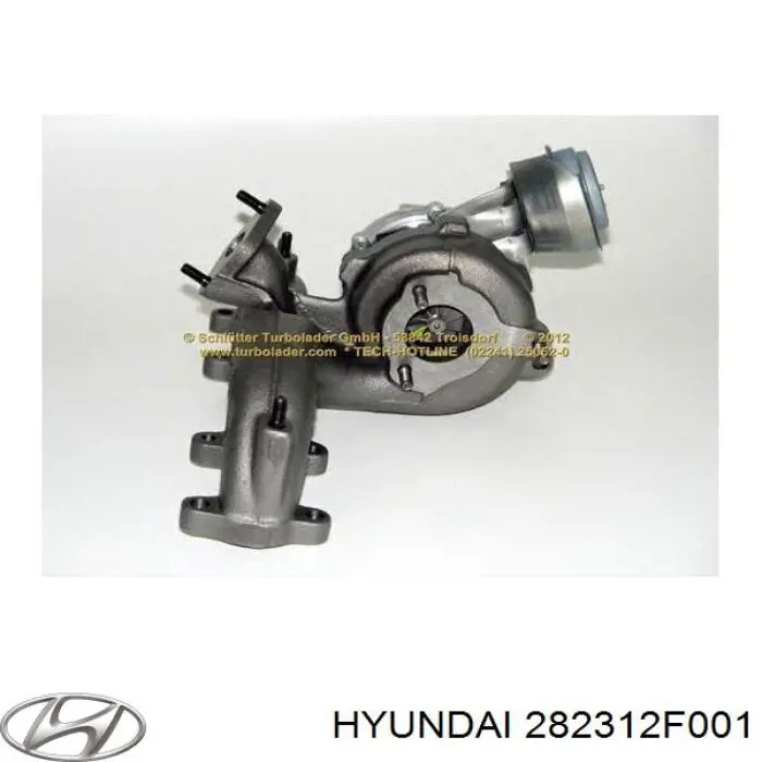 Turbina Rebuilt 282312F001 preço, a partir de 707,14 USD