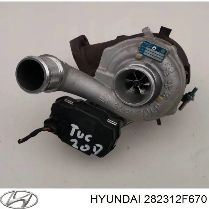 Турбонагнетатель Hyundai/Kia 282312F670 цена, от 430.86 USD