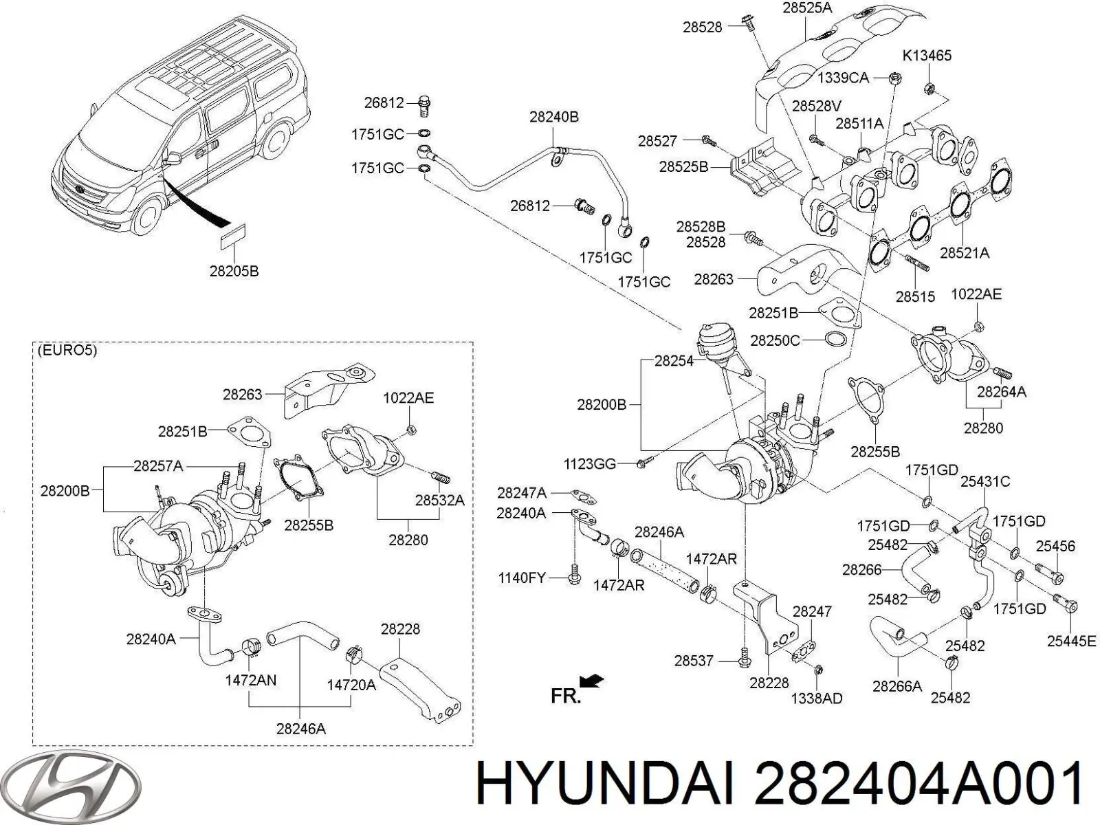  Hyundai/Kia 282404A000 цена, от 5.62 USD