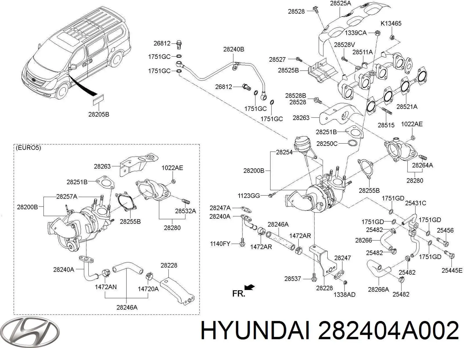 282404A002 Hyundai/Kia 