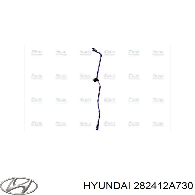 282412A730 Hyundai/Kia Подача масляная труба