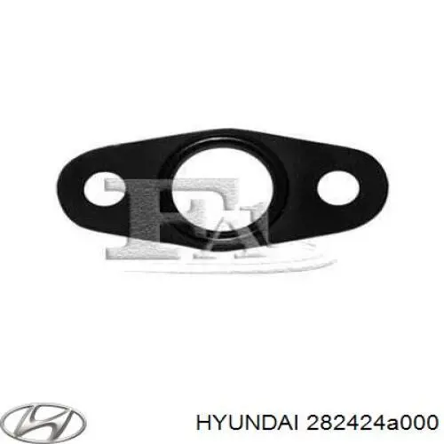 Прокладка шланга отвода масла от турбины Hyundai/Kia 282424A000