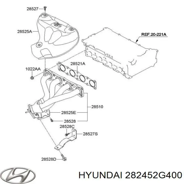  282452G400 Hyundai/Kia