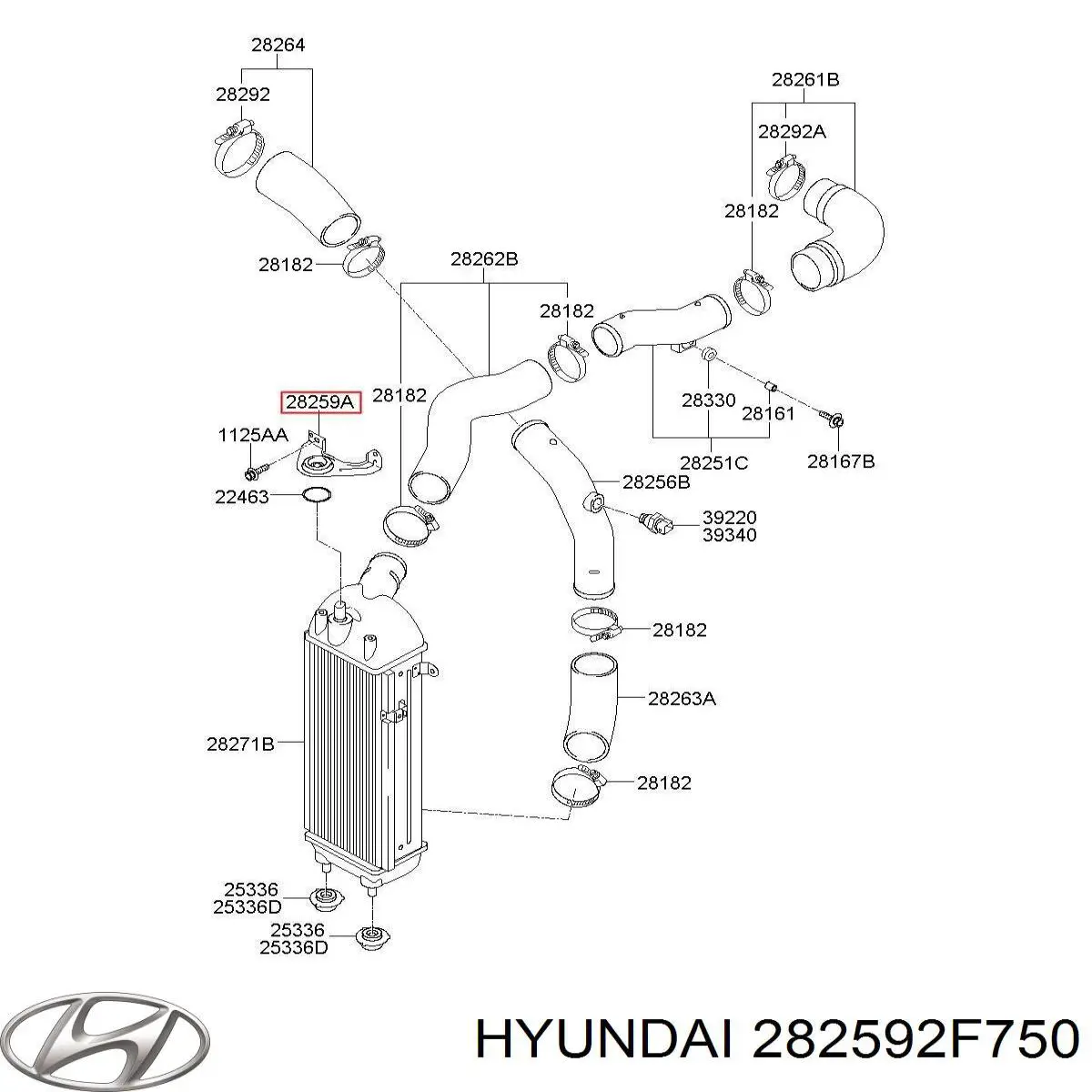  282592F750 Hyundai/Kia