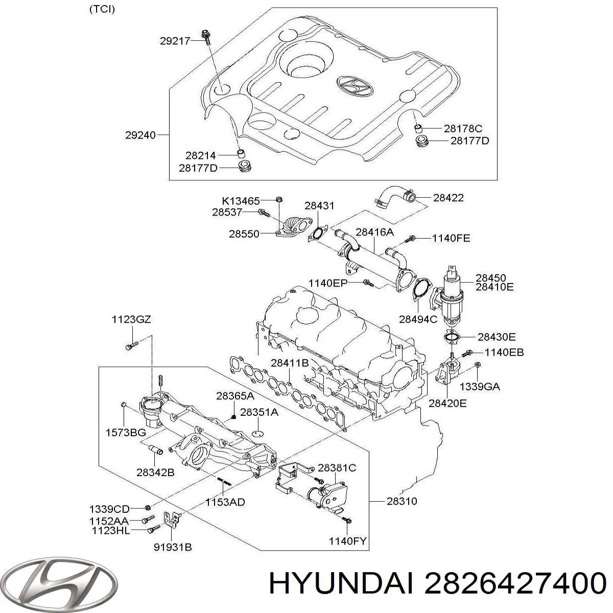 Купить 2826427400 Hyundai/Kia 