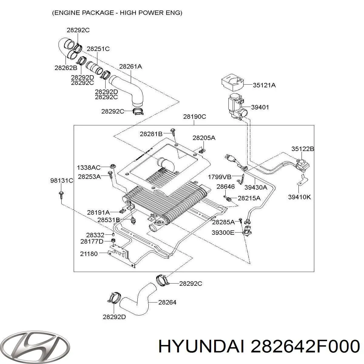  Hyundai/Kia 282642F000 цена, от 11.40 USD