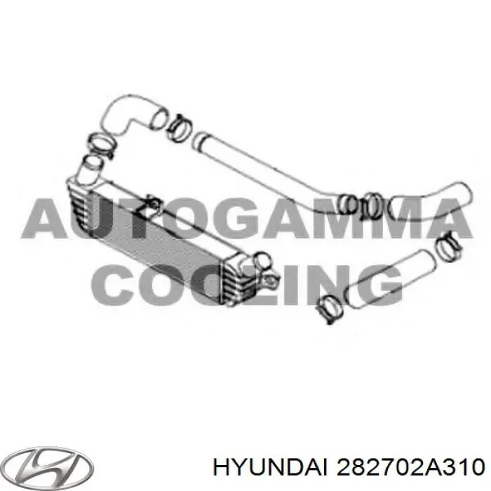 Интеркулер 282702A310 Hyundai/Kia