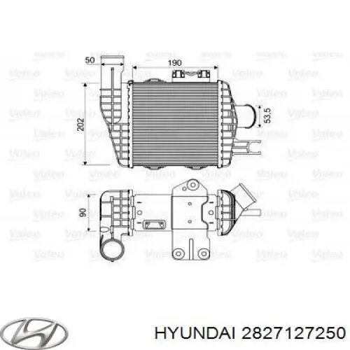 Интеркулер 2827127250 Hyundai/Kia