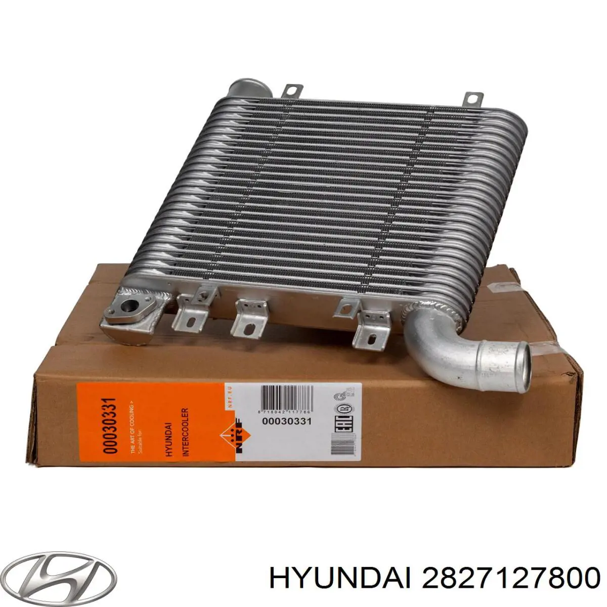 Радиатор интеркуллера Hyundai/Kia 2827127800