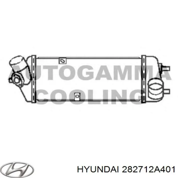 Система охлаждения наддувочного воздуха Hyundai/Kia 282712A401 цена, от 142.11 USD