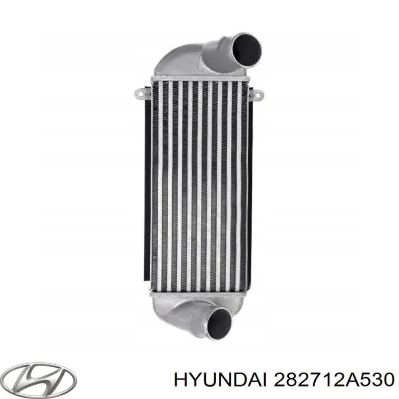 Радиатор интеркуллера на Hyundai Tucson TL