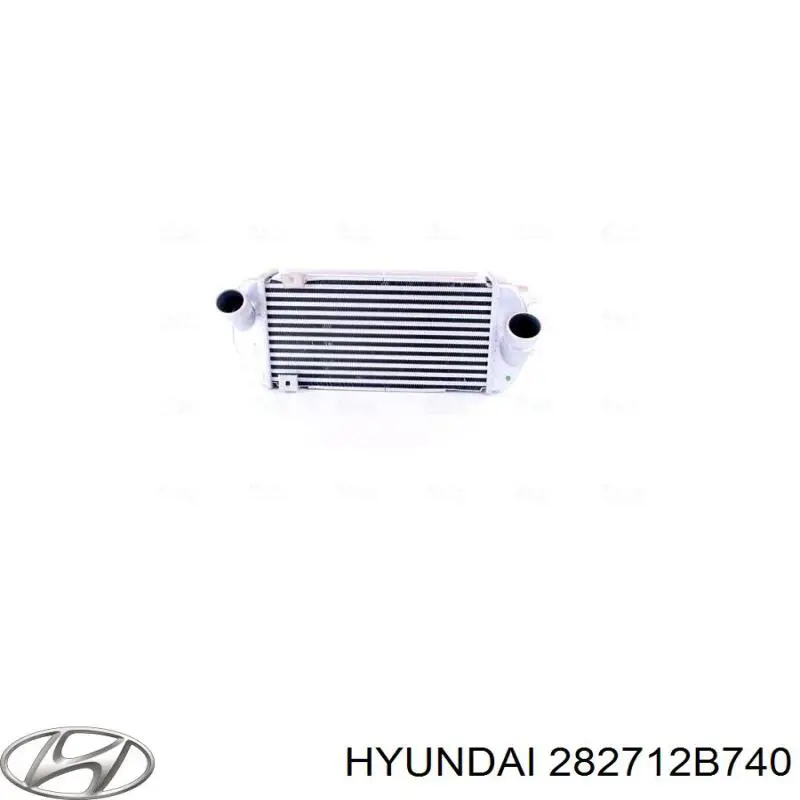 Купить 282712B740 Hyundai/Kia Интеркулер